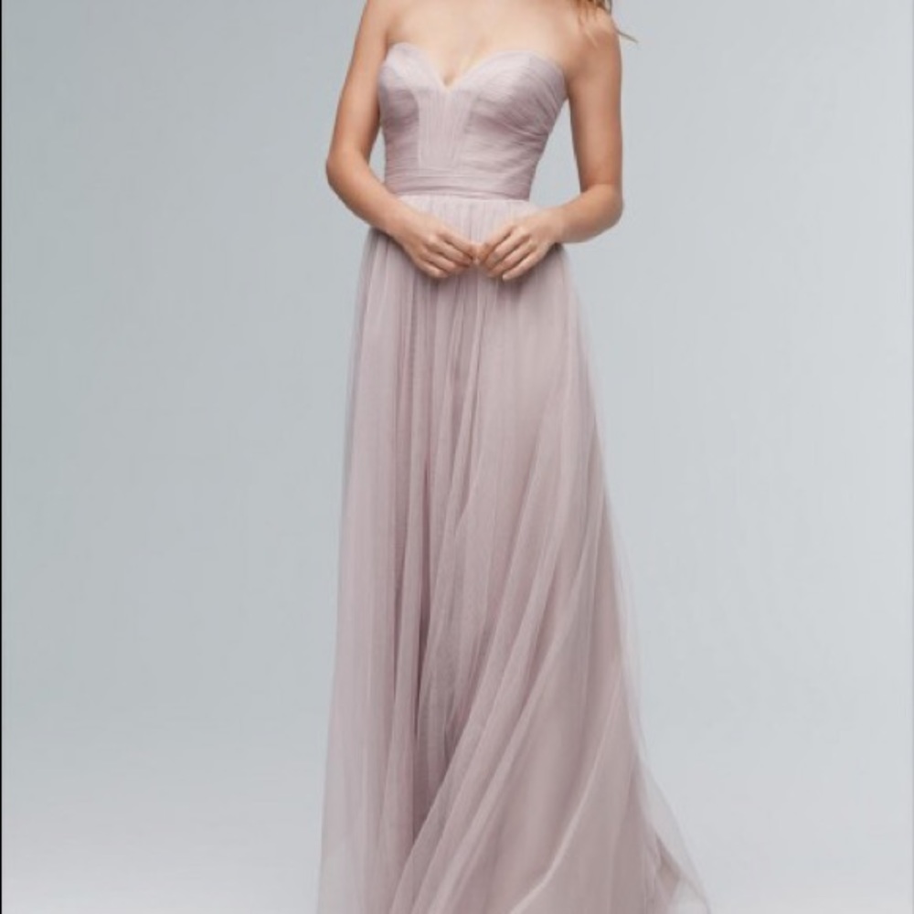 Wtoo Blush Bobbinet Gown